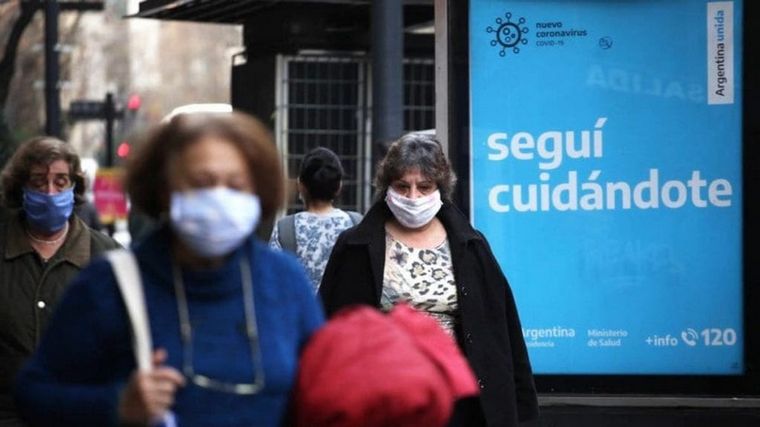 FOTO: Argentina registró 3.432 casos nuevos de coronavirus.