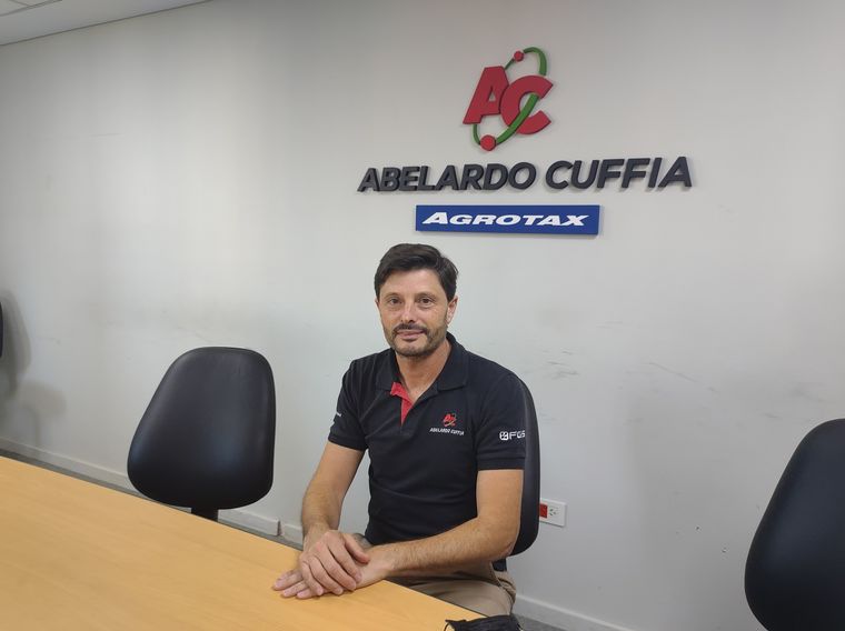 Edgardo Cuffia, director de la empresa cordobesa