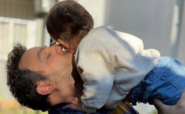 FOTO: Diego Topa habló sobre su hija: “Nos dice papá a los dos”
