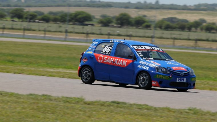 El notable sanjuanino Facundo Della Motta en la Clase 2 del TN