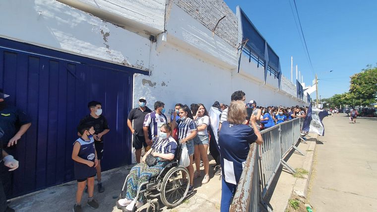Último entrenamiento de Talles antes de la final de la Copa Argentina