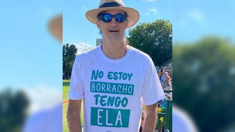 Esteban Bullrich, toda una actitud frente a la ELA