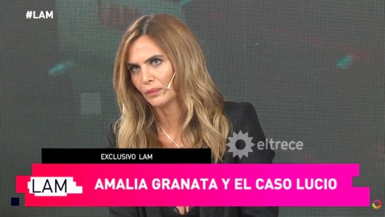 Amalia Granata arremetió contra Actrices y habló de Lucio