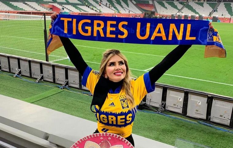 Yezenia Navarro, mexicana en Qatar.