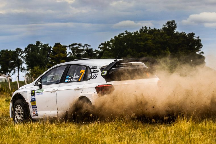 FOTO: Díaz y su Fiesta ocupan la 3° posición en Maxi Rally.