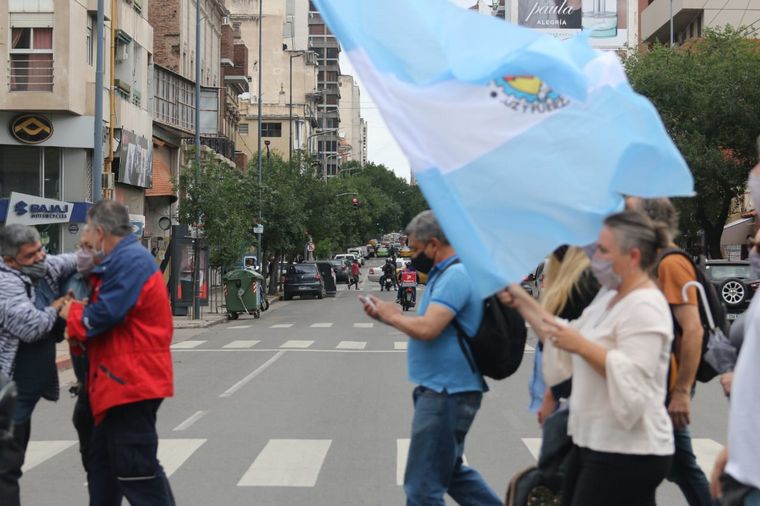 Hay cortes de calles por una manifestación de Luz y Fuerza