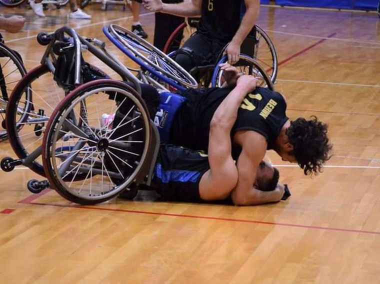 FOTO: Argentina campeón de básquet Sudamericano de silla de ruedas (Foto: Paradeportes)