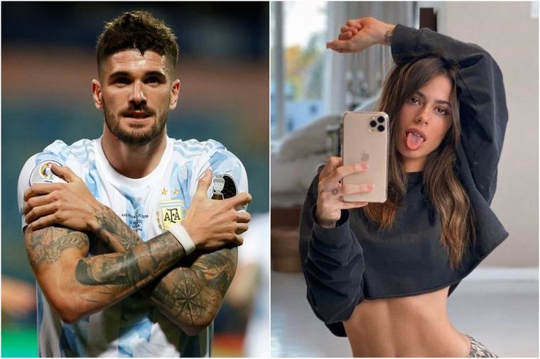 FOTO: El argentino, jugador del Atlético de Madrid y la cantante estarían saliendo.