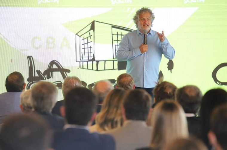 El acto de inauguración de las nuevas oficinas de Globant en la capital cordobesa. 