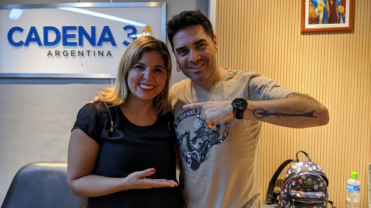 Dani Guardia, con Geo Monteagudo.