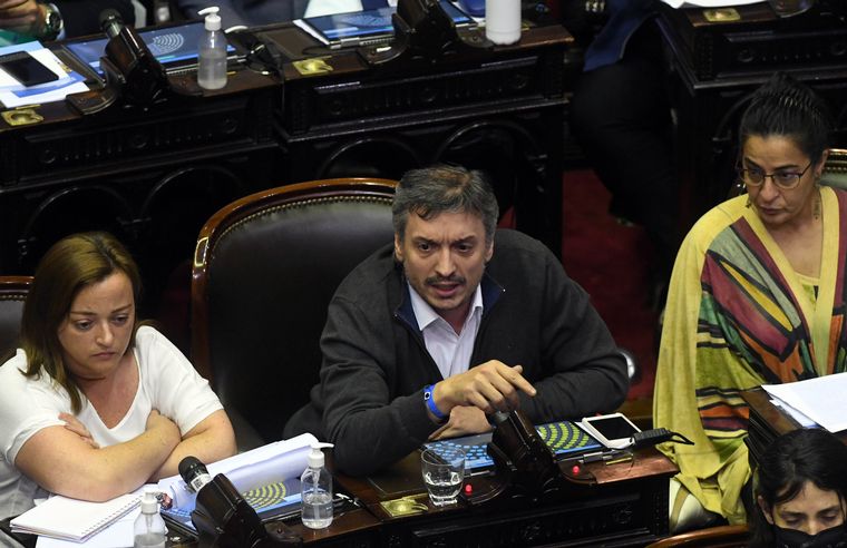 FOTO: Máximo Kirchner: "A la oposición le pegó muy mal el ganar"