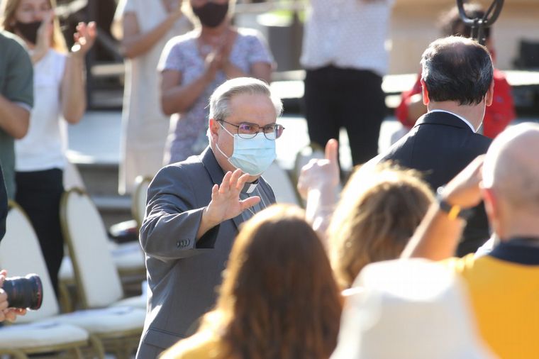 Ángel Rossi asume como arzobispo de Córdoba.
