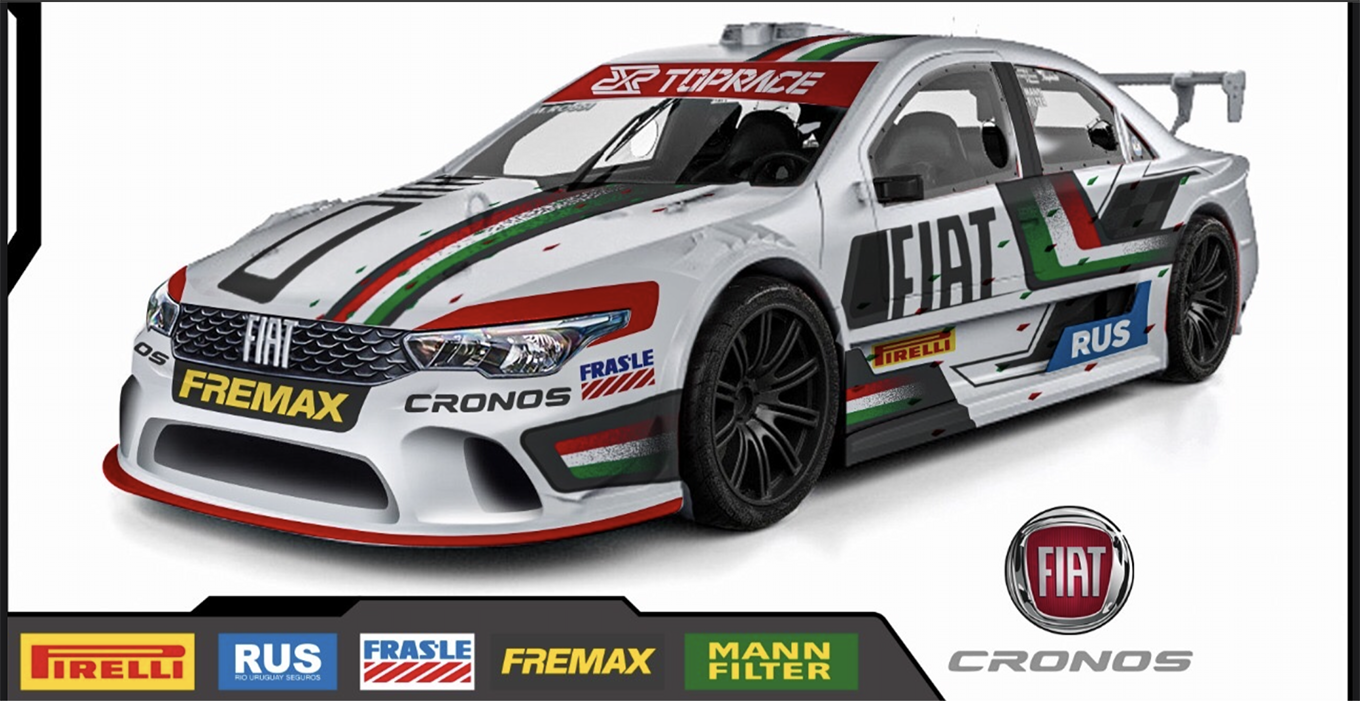 El Fiat de TRV6 para 2022.