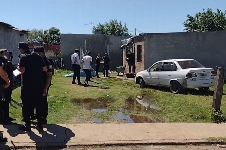 La zona en la que ocurrió el asesinato (Foto: La Opinión de Pergamino).