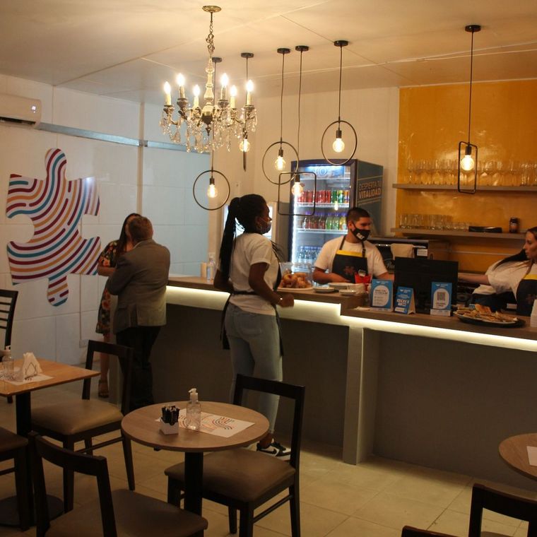 FOTO: Café Posible, un lugar donde el trabajo es integrador