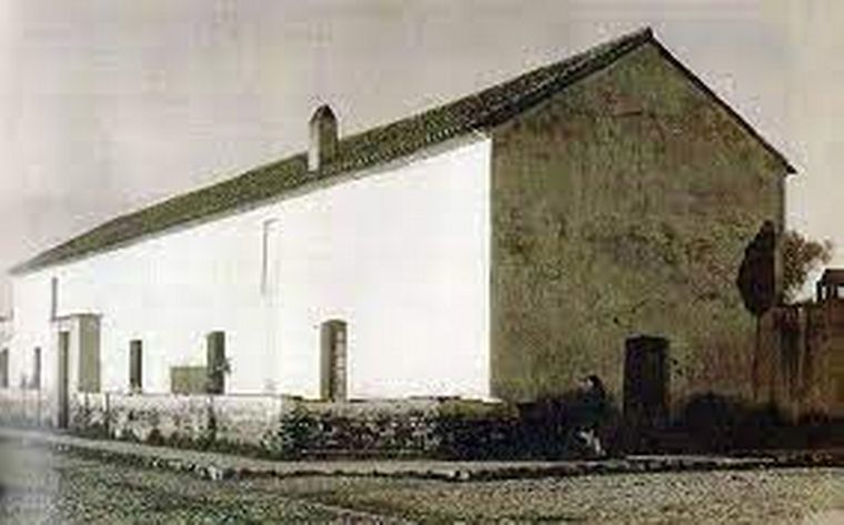 Antigua fábrica de pólvora, en la intersección de 9 de Julio y Coronel Olmedo