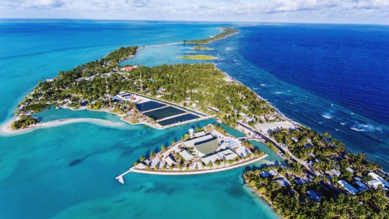 FOTO: Kiribati, el primer país en recibir el 2022