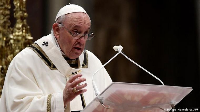 FOTO: El papa Francisco pidió el fin de la guerra en Ucrania