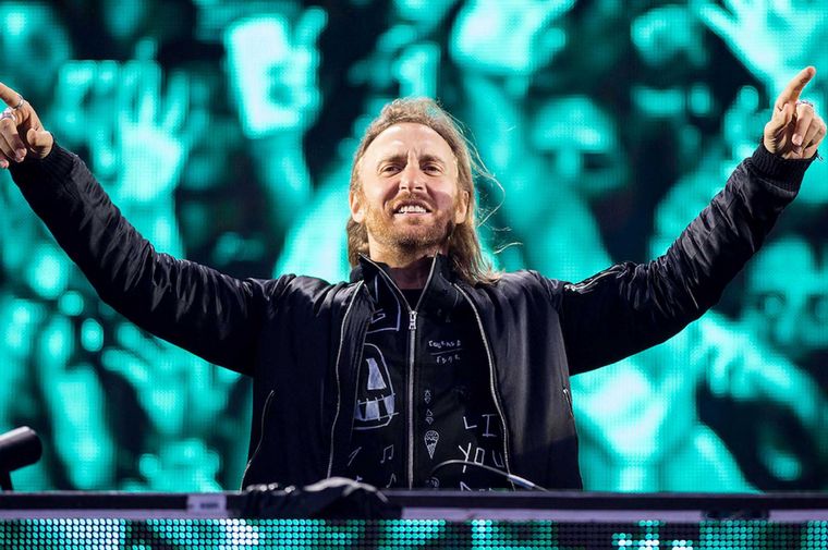 FOTO: El show de David Guetta en Abu Dabi para recibir el 2022.