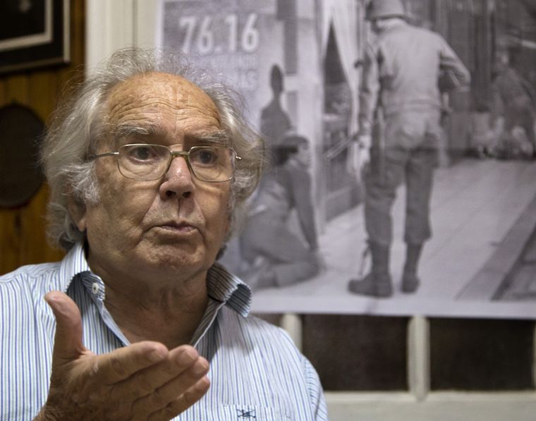 FOTO: Adolfo Pérez Esquivel, premio Nobel de la Paz (Foto: NA).