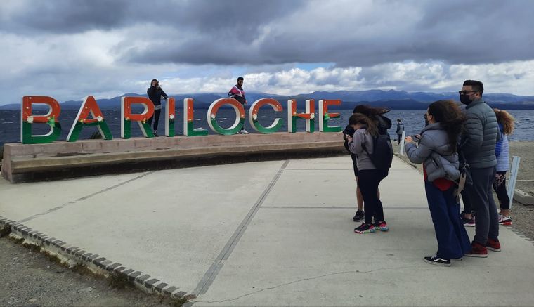 Turismo de verano en Bariloche.