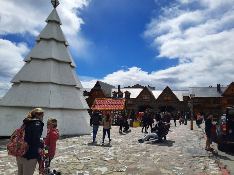 Turismo de verano en Bariloche.