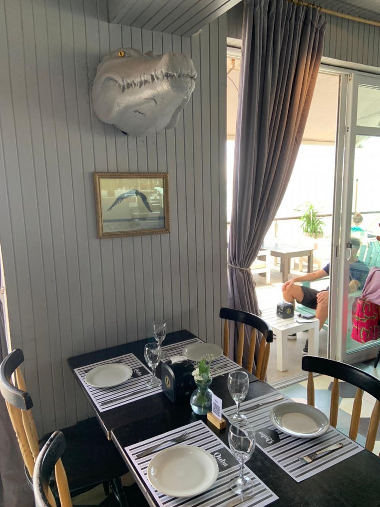 Quba, un café de mar ubicado en las playas de "La Feliz"