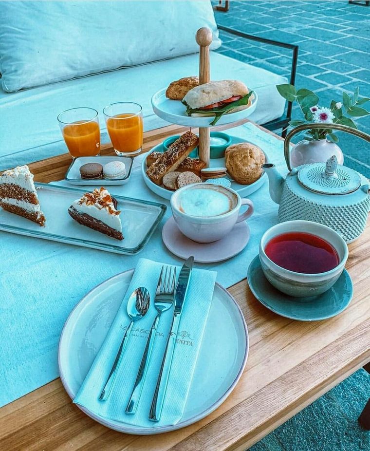 La cascada by Benita, una casa de té especial en Bariloche.