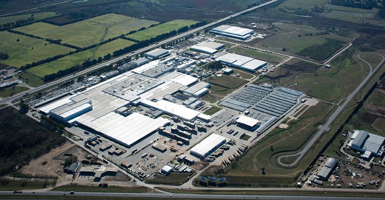Planta de Toyota Argentina en Zárate (Buenos Aires)