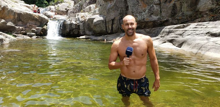 Tres cascadas, un imperdible balneario natural en Ascochinga