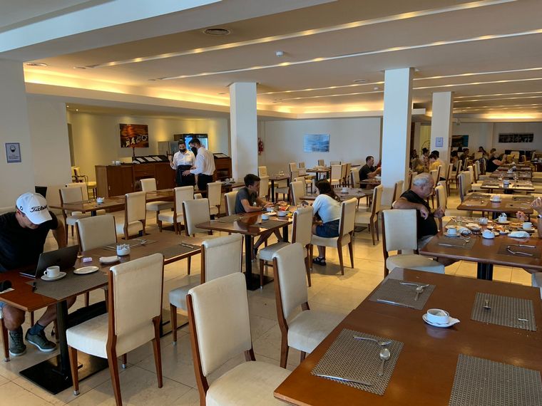 Mica Rodríguez visitó el NH Hotel Provincial, en Mar del Plata