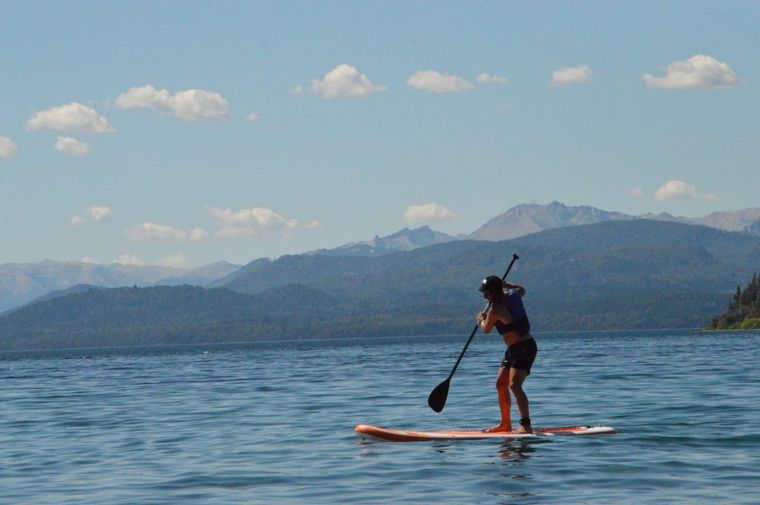 Playa Bonita, el imperdible en un día de calor en Bariloche
