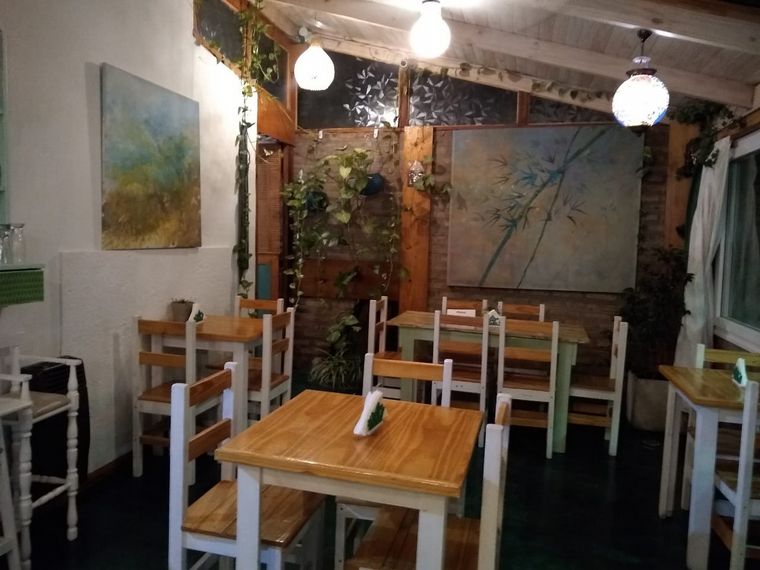 Bambú, una opción gastronómica vegetariana en San Marcos Sierras. 