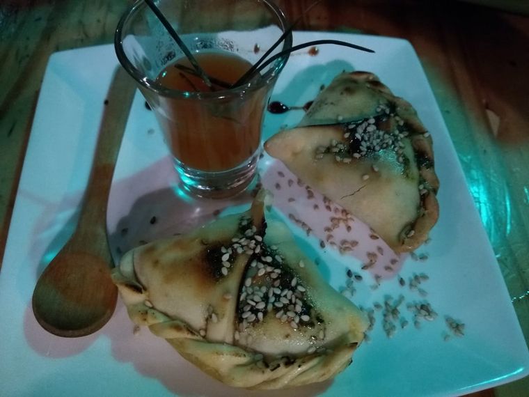 Bambú, una opción gastronómica vegetariana en San Marcos Sierras. 