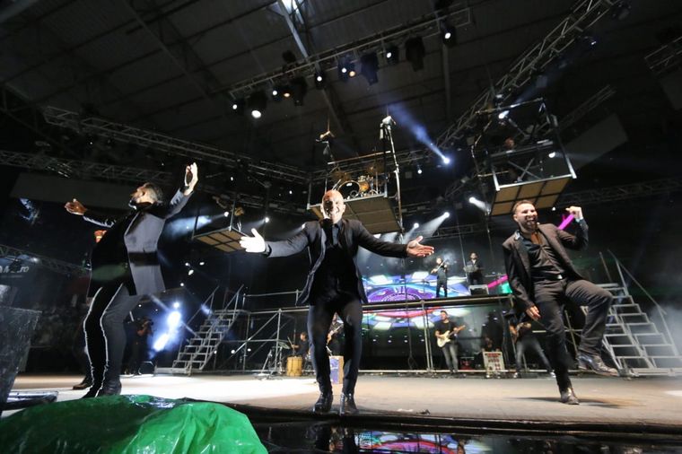 La primera noche del Festival Nacional de Doma y Folclore de Jesús María. 