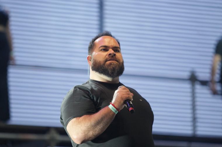 La primera noche del Festival Nacional de Doma y Folclore de Jesús María. 