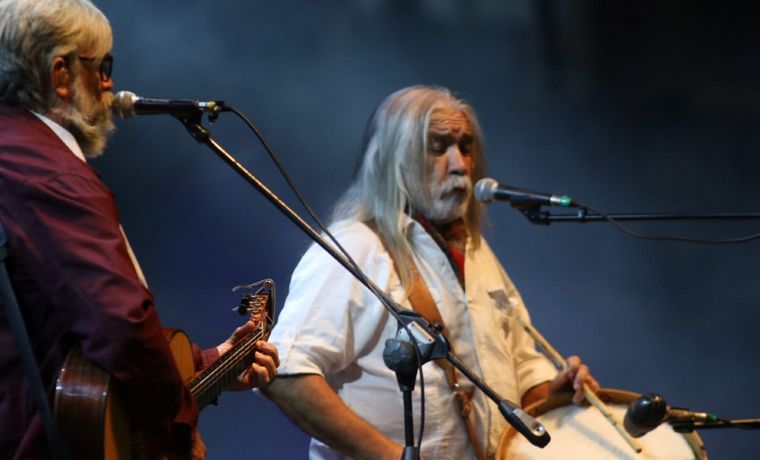 La primera noche del Festival Nacional de Doma y Folclore de Jesús María.  