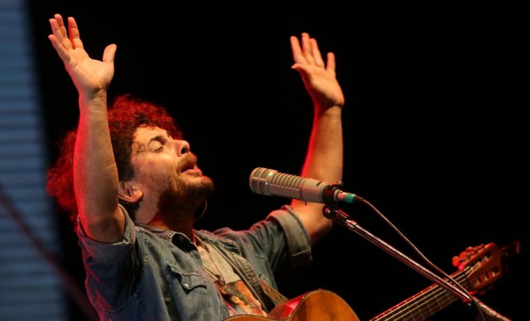 La primera noche del Festival Nacional de Doma y Folclore de Jesús María.  
