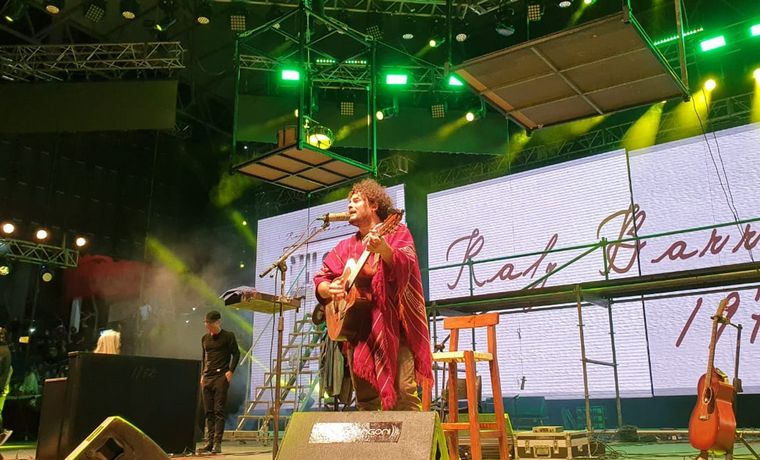 La primera noche del Festival Nacional de Doma y Folclore de Jesús María.  