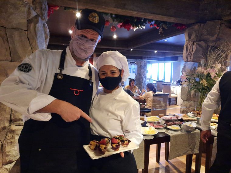 Desayuno en Cacique Inacayal- Lake & Spa Hotel