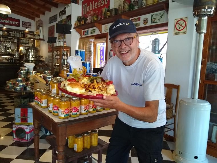 Orlando Morales visitó