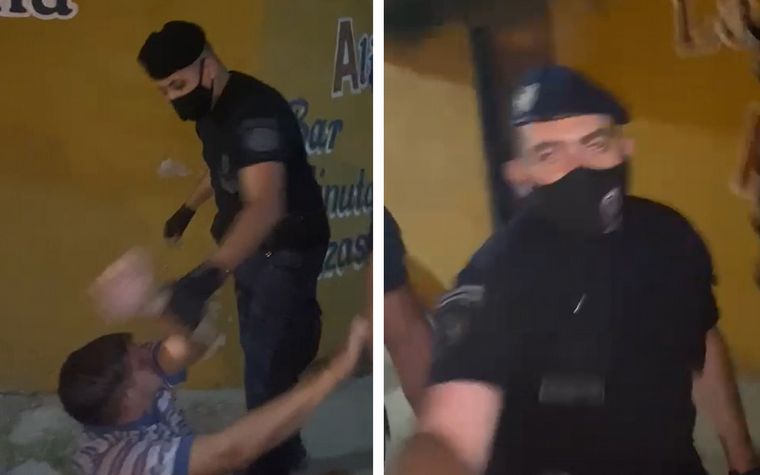 Agresión de Policías