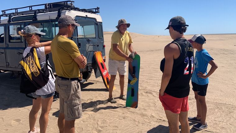 Paseo por las dunas de Villa Gesell