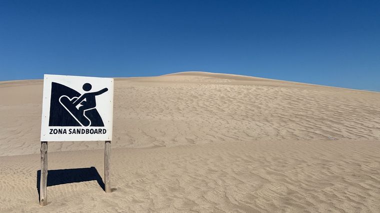 Paseo por las dunas de Villa Gesell