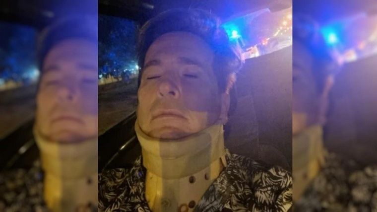 Guido Süller fue víctima de un choque y contó su experiencia