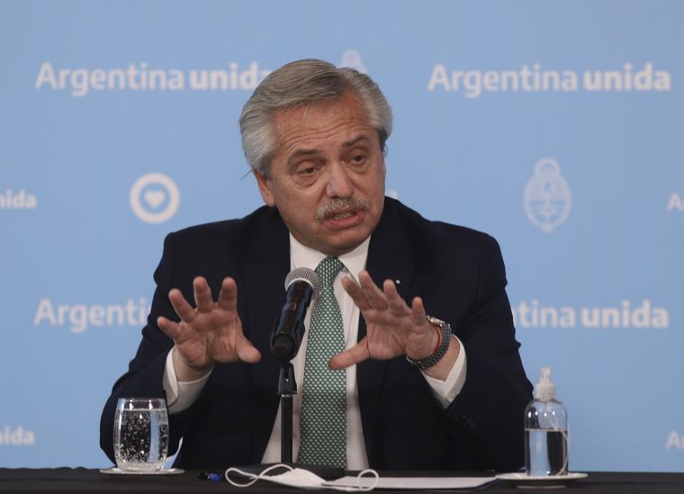FOTO: El jefe de Estado culpó al FMI por el préstamo de 45 mil millones de dólares a Macri.