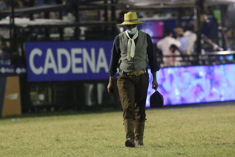 La quinta noche del Festival Nacional de Doma y Folclore de Jesús María. 