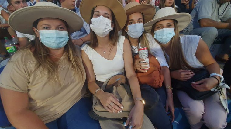 La quinta noche del Festival Nacional de Doma y Folclore de Jesús María. 