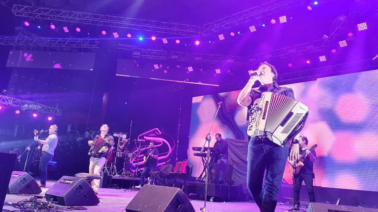 La quinta noche del Festival Nacional de Doma y Folclore de Jesús María. 