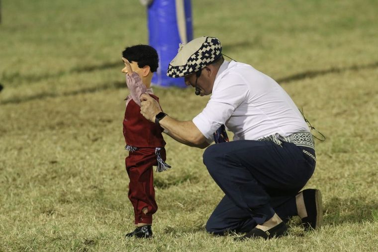 La quinta noche del Festival Nacional de Doma y Folclore de Jesús María. 